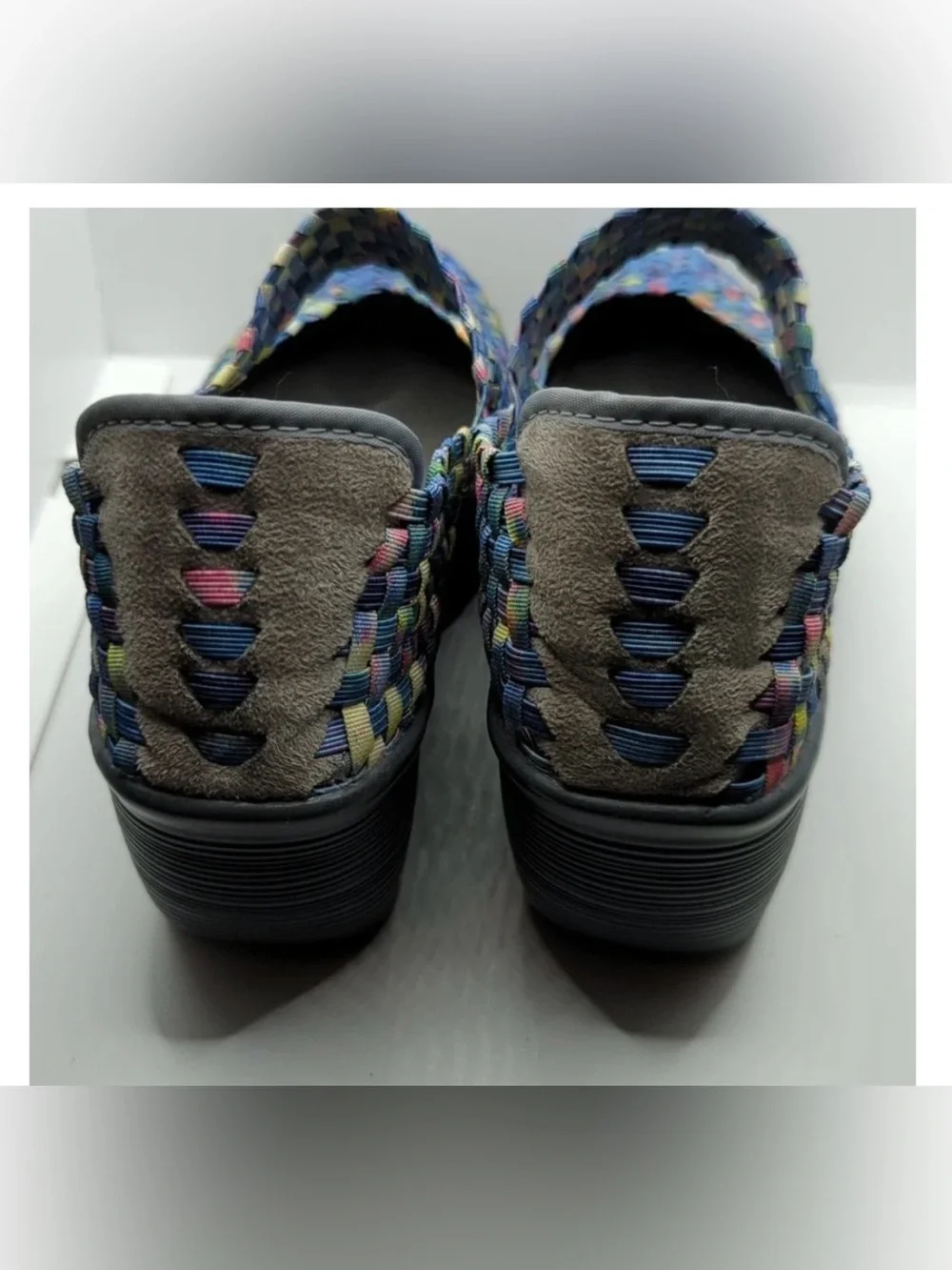 BMbernie mev Multicolor Woven Slip-OnS SiZE 8/2